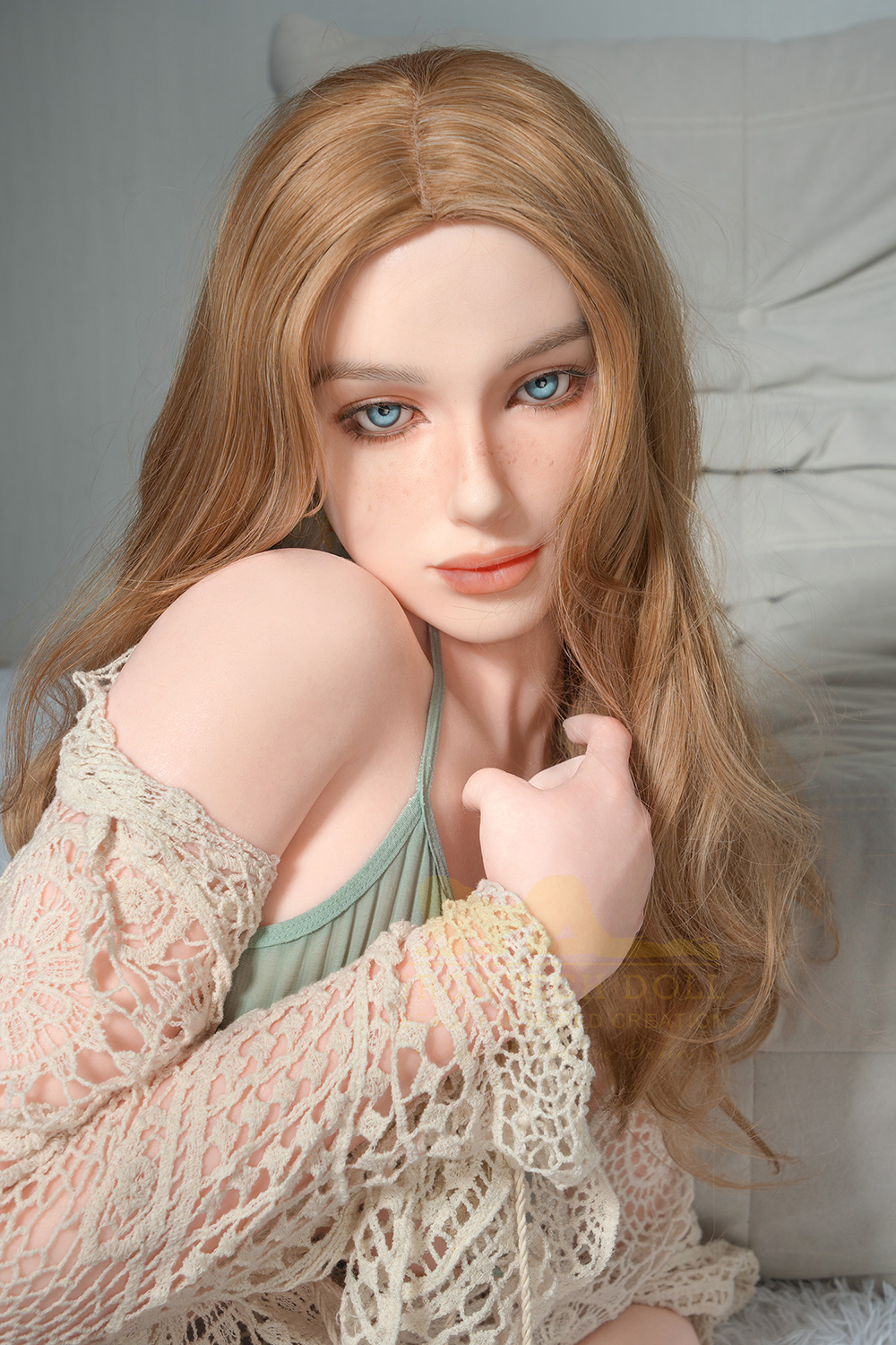 162cm/5ft4 A-Cup Silicone Sex Doll – Aureole