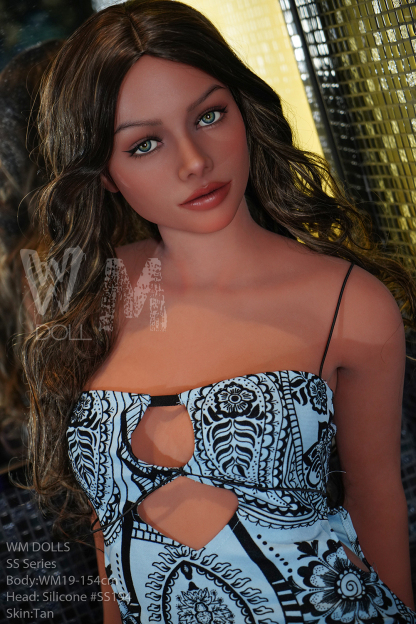 154cm/5ft1 B-Cup Silicone Head Sex Doll – Malia-DollsLover Official Store