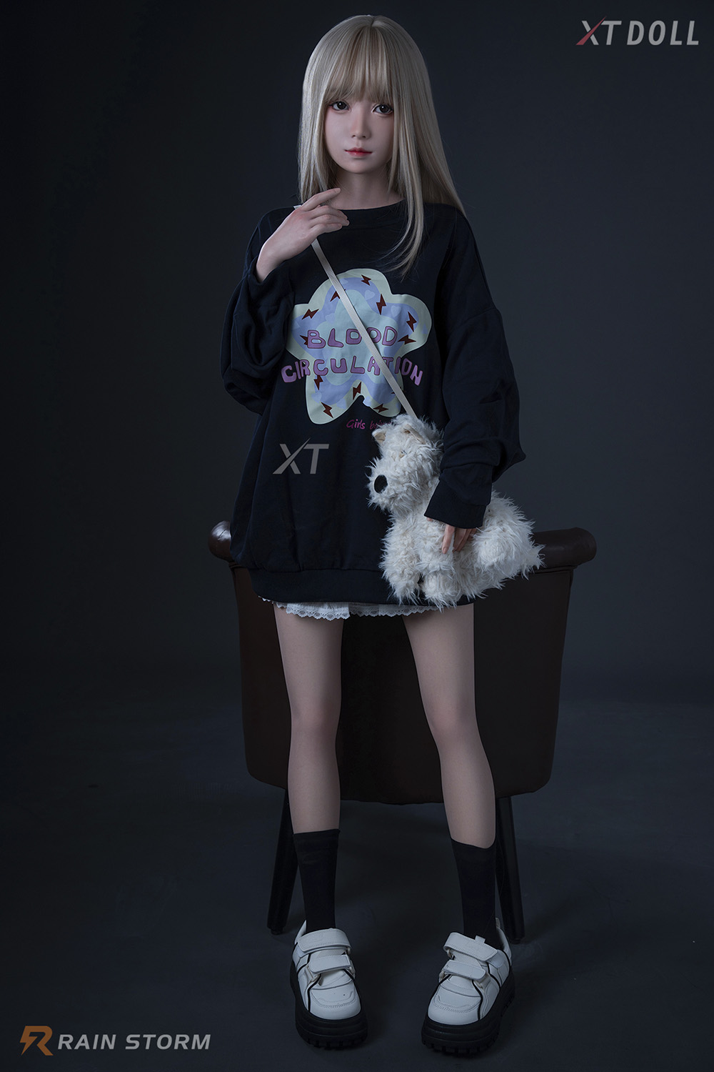 150cm C-Cup Silicone Sex Doll - Rivenelle High-Touch Silicone Doll, Bionic Fascia Layer for Enhanced Feel