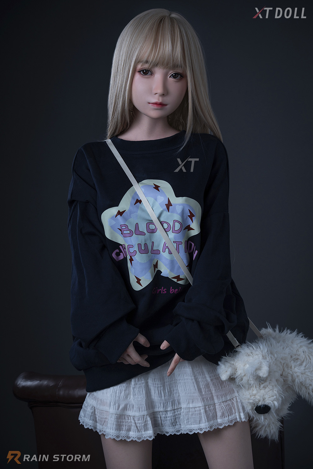 150cm C-Cup Silicone Sex Doll - Rivenelle High-Touch Silicone Doll, Bionic Fascia Layer for Enhanced Feel