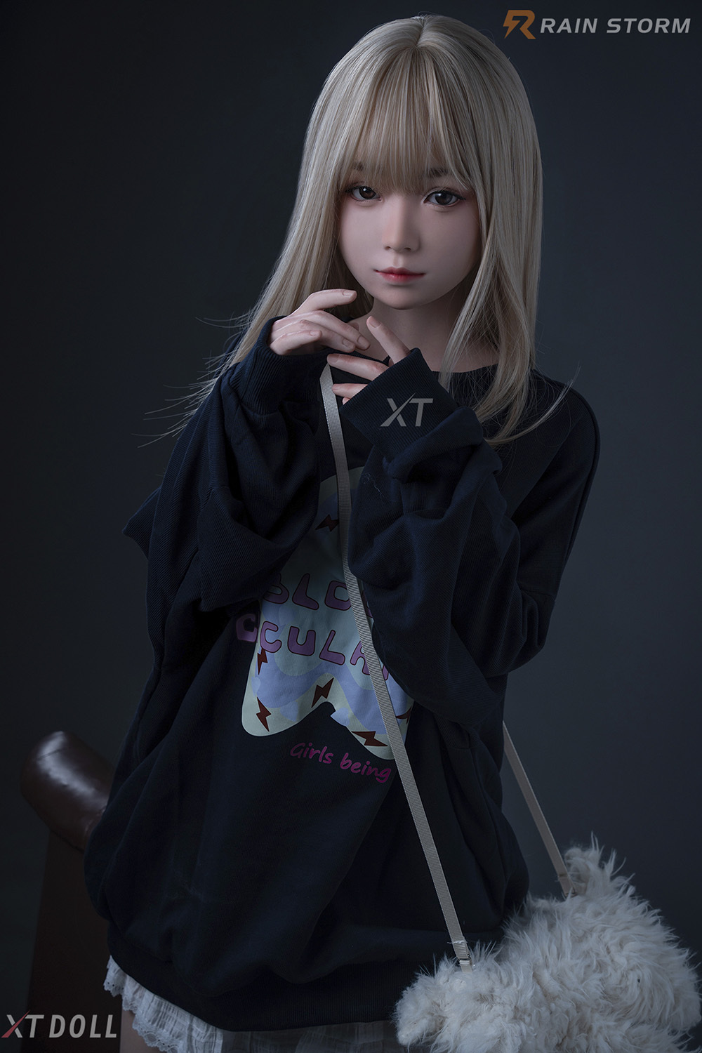 150cm C-Cup Silicone Sex Doll - Rivenelle High-Touch Silicone Doll, Bionic Fascia Layer for Enhanced Feel