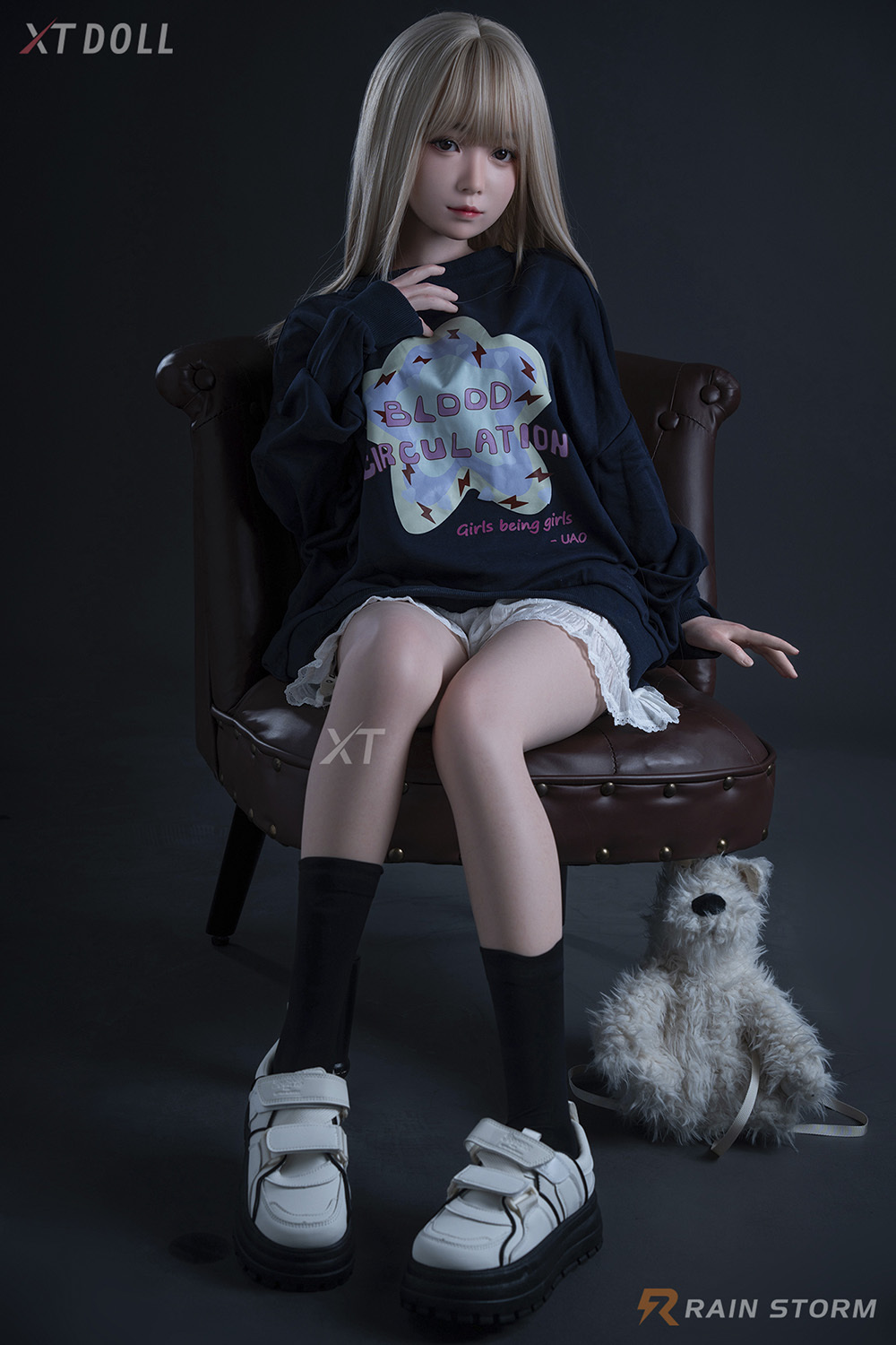 150cm C-Cup Silicone Sex Doll - Rivenelle High-Touch Silicone Doll, Bionic Fascia Layer for Enhanced Feel