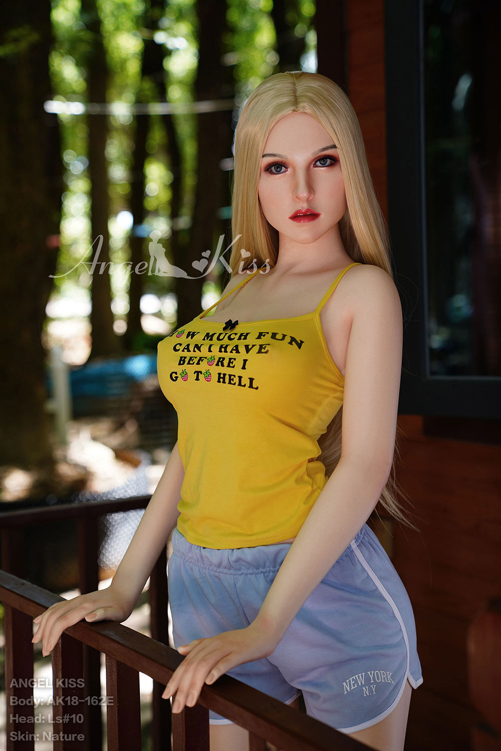 162cm/5.4ft F-Cup Silicone Sex Doll - Aveline
