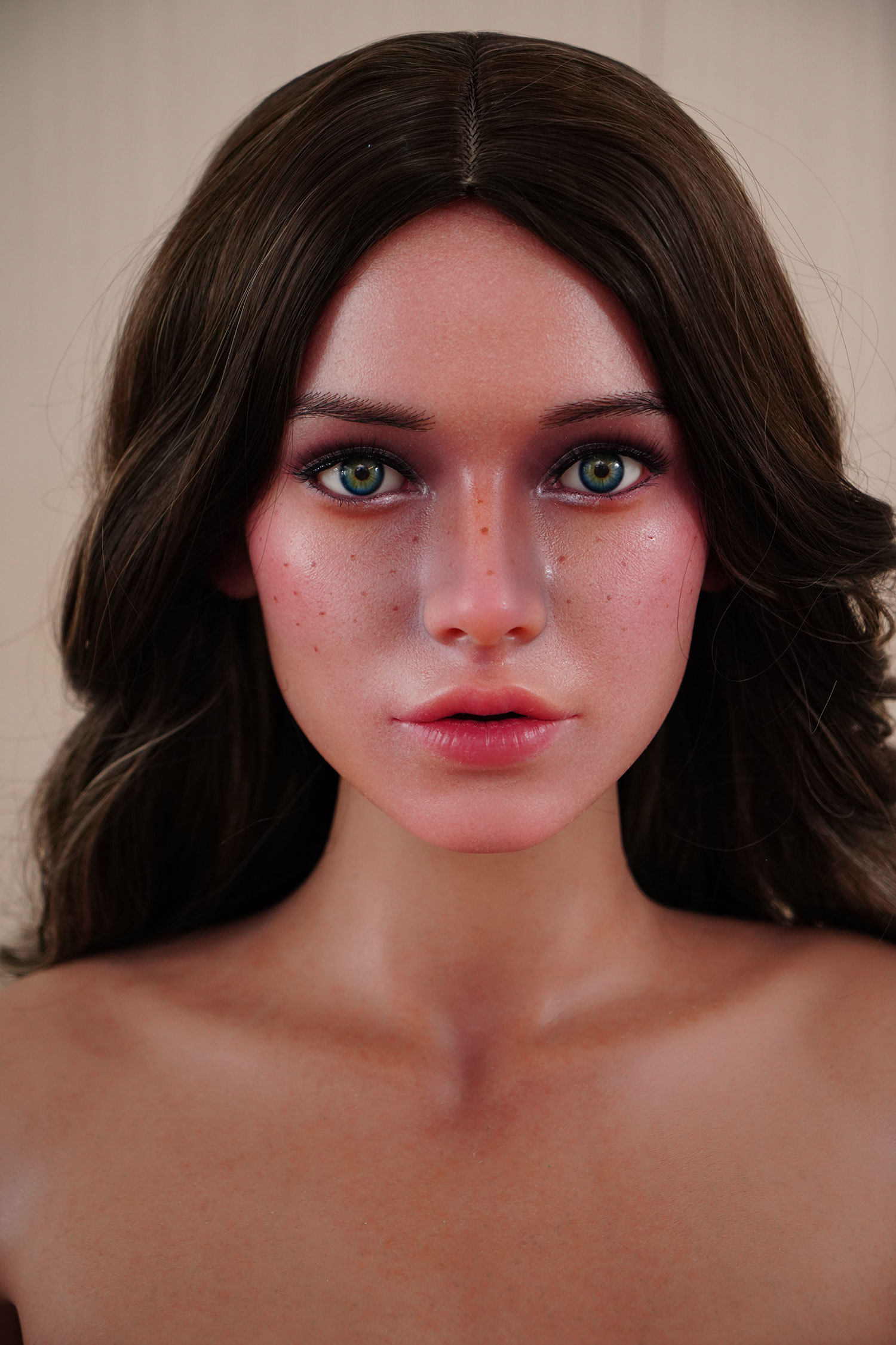 163cm D-Cup Silicone Sex Doll - Astria | Tan Beauty, Full Curves, Lifelike Features