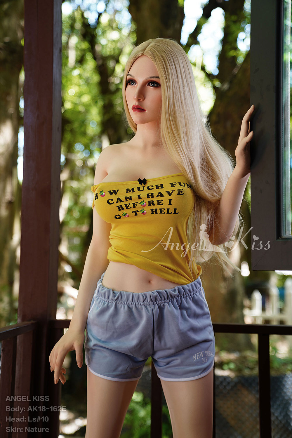 162cm/5.4ft F-Cup Silicone Sex Doll - Aveline