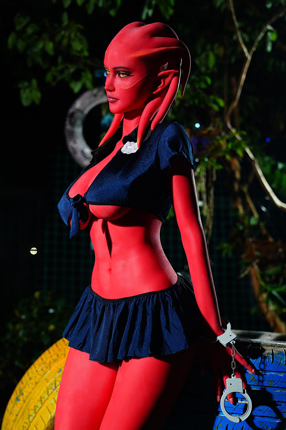 Illaoi Alien Cosplayer Slim Sex Doll