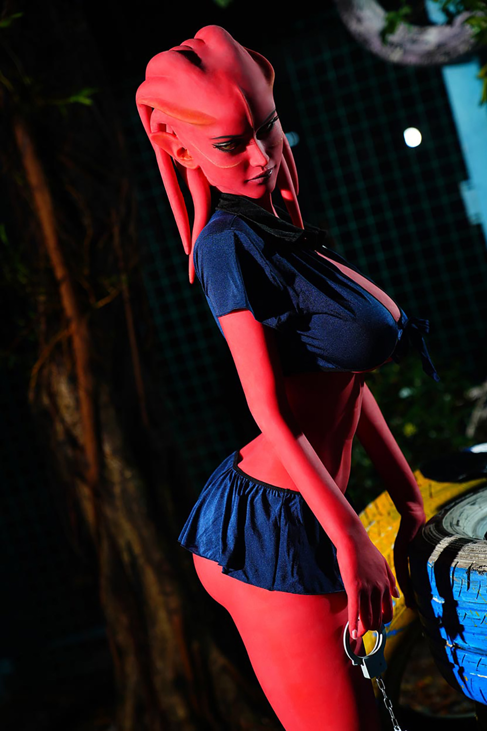 Illaoi Alien Cosplayer Slim Sex Doll