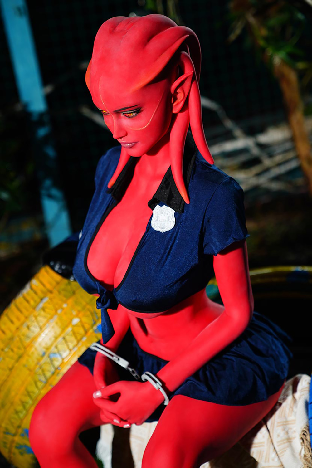 Illaoi Alien Cosplayer Slim Sex Doll