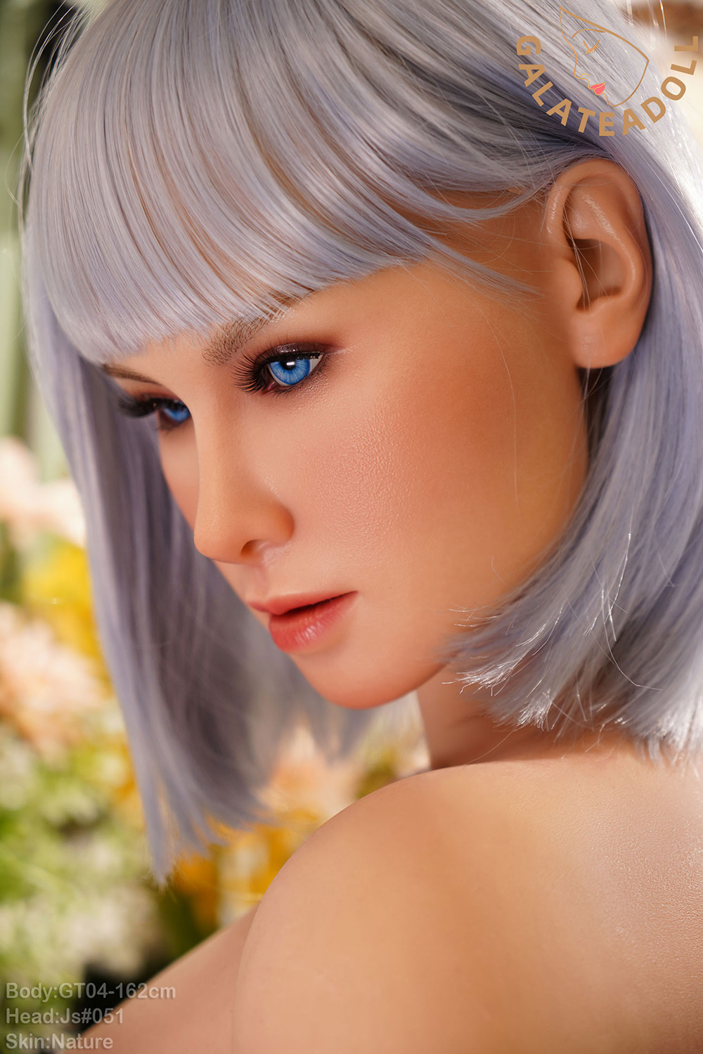 162cm D-Cup Silicone Sex Doll - Drisella Deep V Busty Silicone Doll, Full & Firm with Sexy Charm