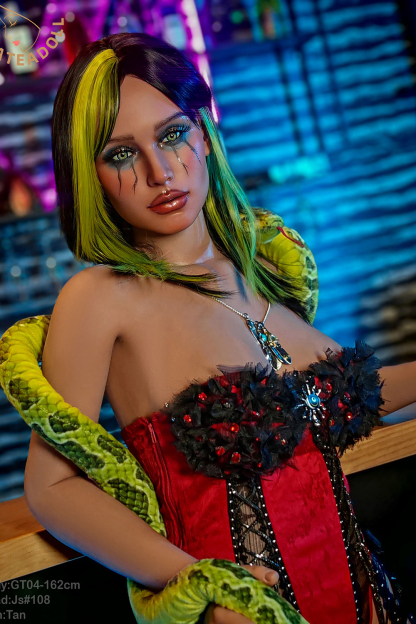 162cm D-Cup Silicone Sex Doll - Kyravelle-DollsLover Official Store