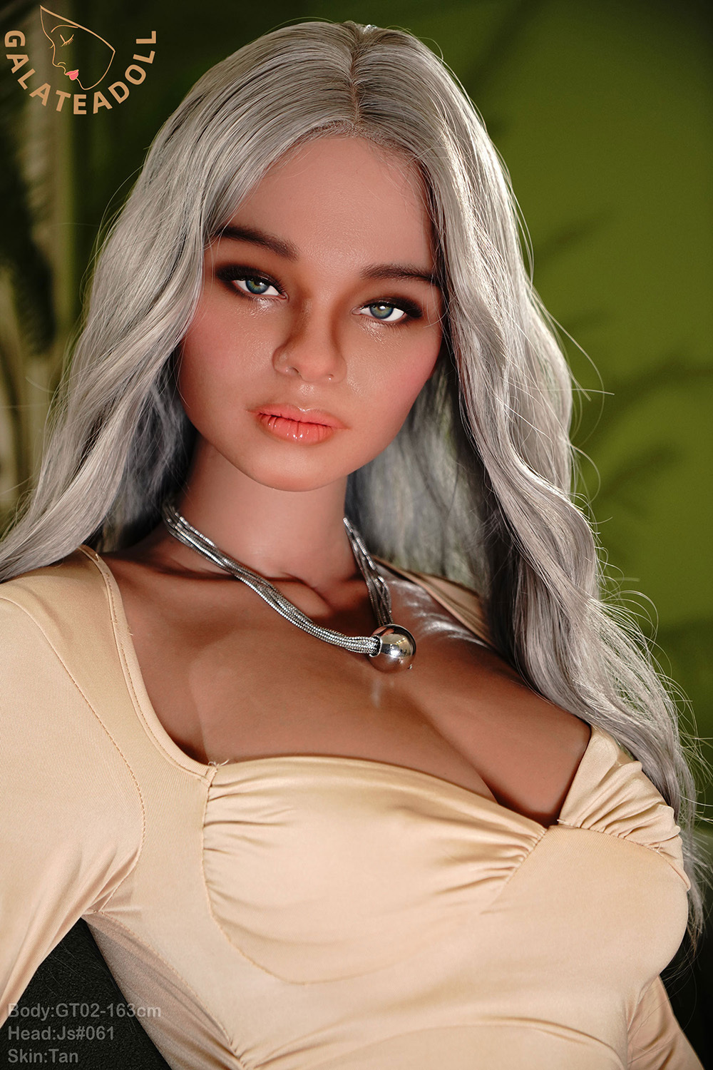 163cm D-Cup Silicone Sex Doll - Selmiora Silicone Realistic Touch, Super Elastic & Firmly Soft