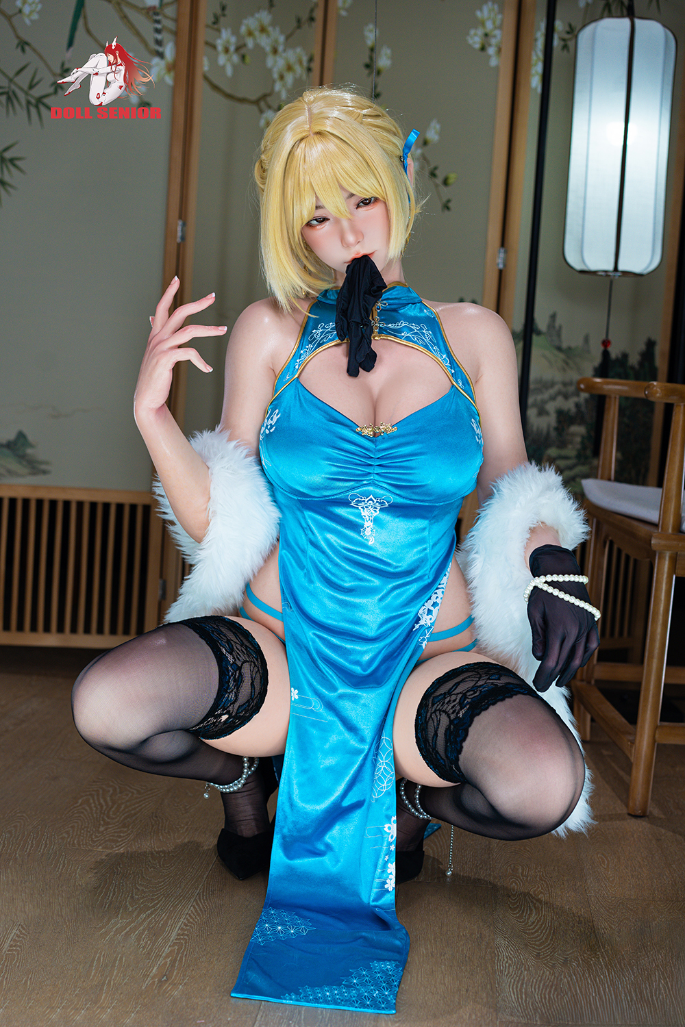 160cm F-Cup Silicone Sex Doll - Lynn Eddie | Anime Fantasy Look, Lifelike Silicone Appeal