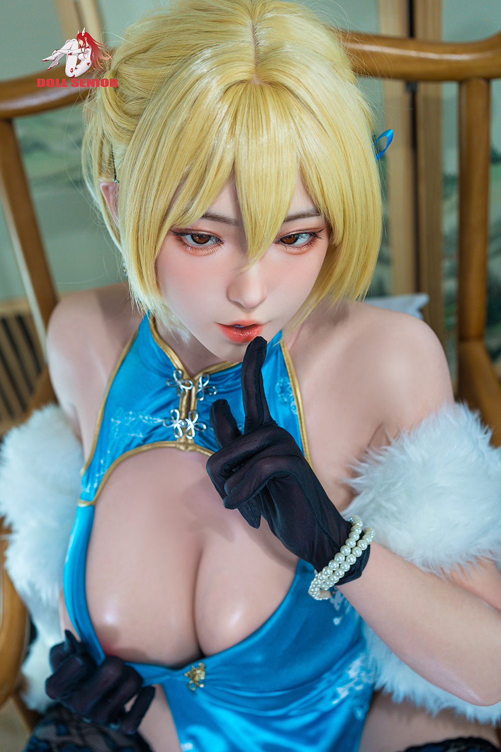 160cm F-Cup Silicone Sex Doll - Lynn Eddie | Anime Fantasy Look, Lifelike Silicone Appeal