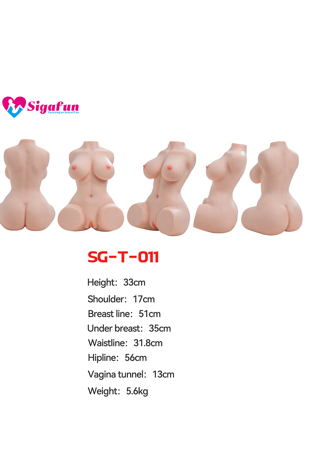 Torso/SG-T-011 Slilcone Sex Torso Dolls