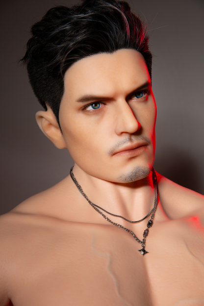 175cm  Silicone Hyper Realistic Muscular Black Hair Sex Doll - Thor for Sale | DollsLover Official Store | Qita Doll

