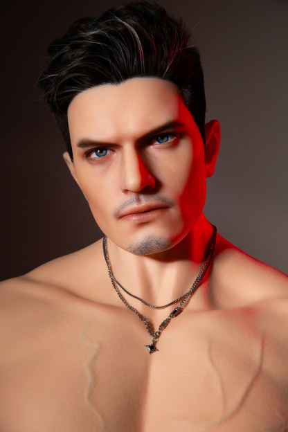 175cm  Silicone Hyper Realistic Muscular Black Hair Sex Doll - Thor for Sale | DollsLover Official Store | Qita Doll
