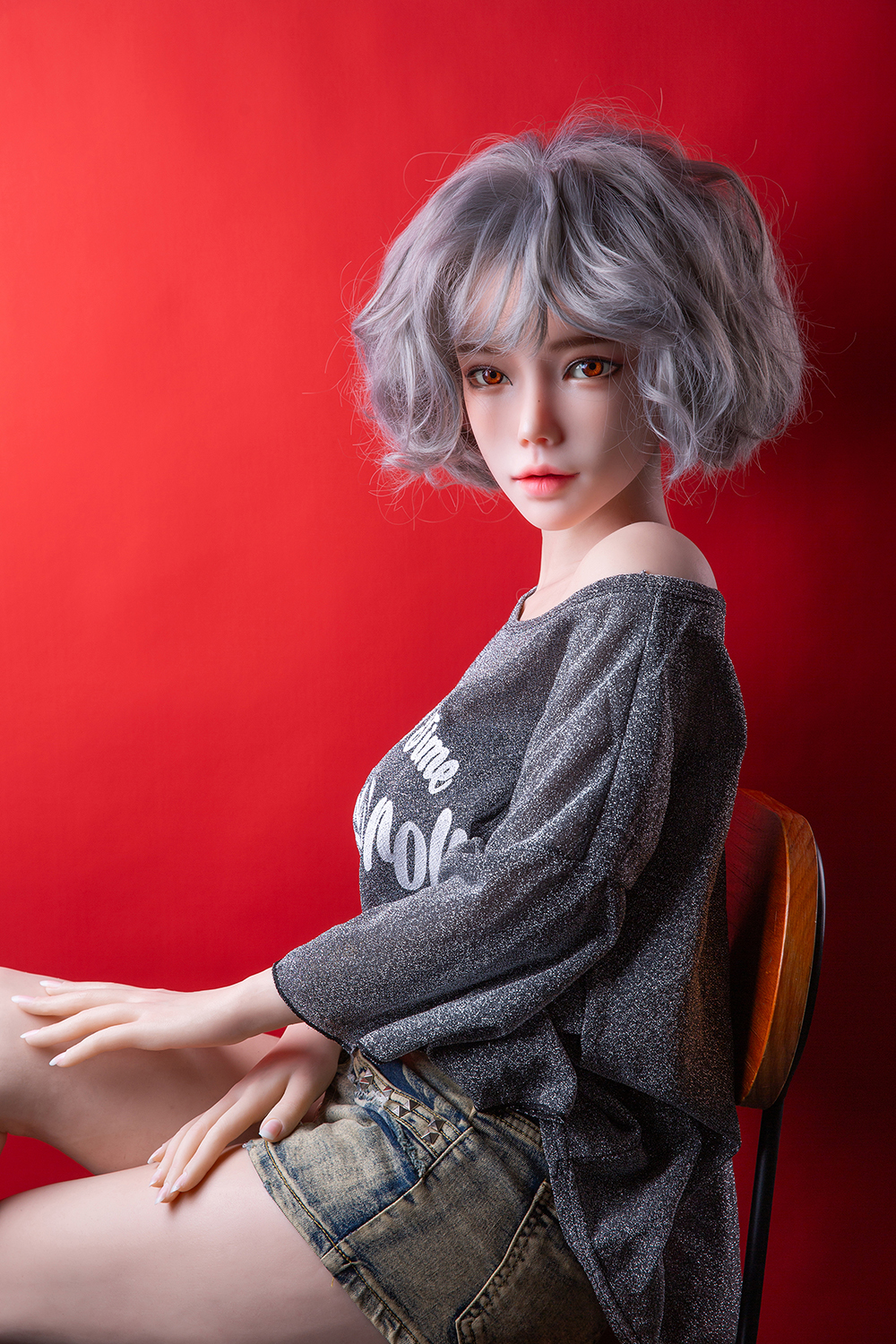 162cm C-Cup Silicone Sex Doll – Eve Crofts | Realistic Silicone Build, Elegant Curves