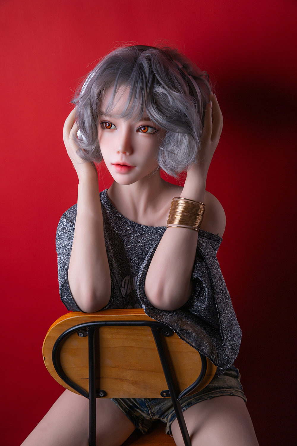 162cm C-Cup Silicone Sex Doll – Eve Crofts | Realistic Silicone Build, Elegant Curves