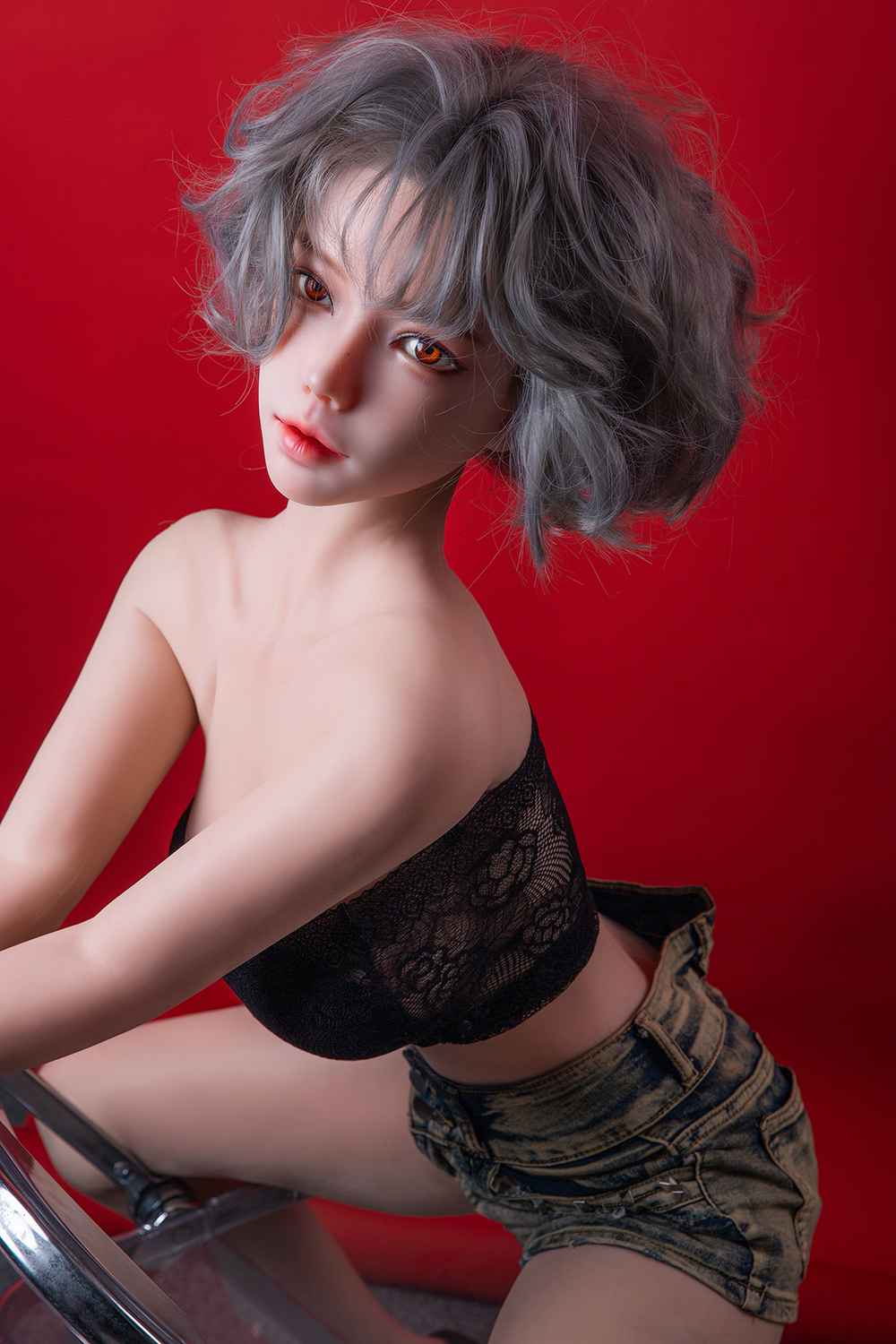 162cm C-Cup Silicone Sex Doll – Eve Crofts | Realistic Silicone Build, Elegant Curves