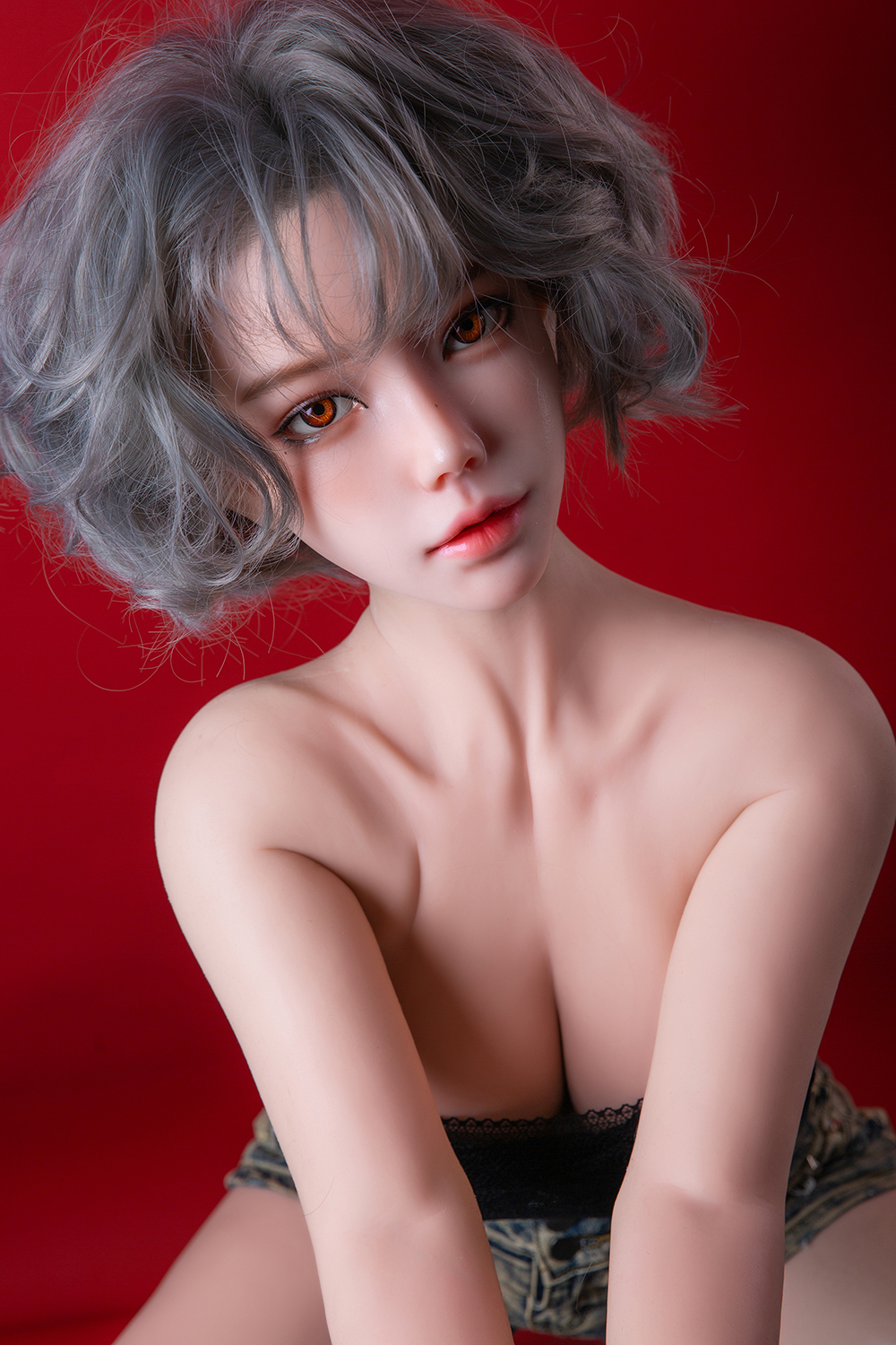 162cm C-Cup Silicone Sex Doll – Eve Crofts | Realistic Silicone Build, Elegant Curves