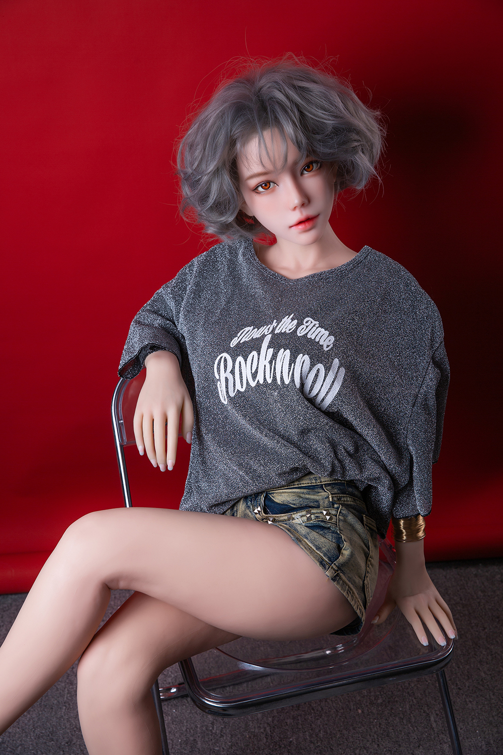 162cm C-Cup Silicone Sex Doll – Eve Crofts | Realistic Silicone Build, Elegant Curves