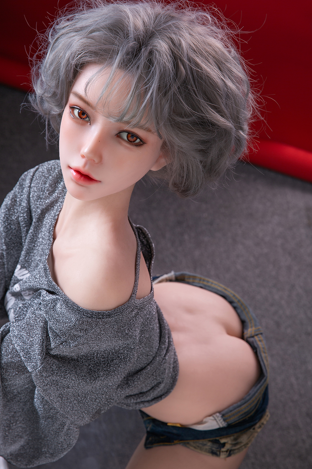 162cm C-Cup Silicone Sex Doll – Eve Crofts | Realistic Silicone Build, Elegant Curves