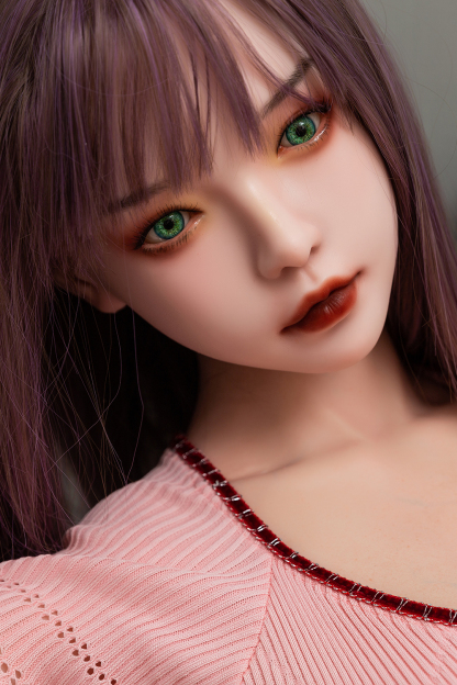 150cm H-Cup Silicone Head TPE Body Lifelike Asian Purple Hair Sex Doll - Lyssandre for Sale | DollsLover Official Store | Qita Doll