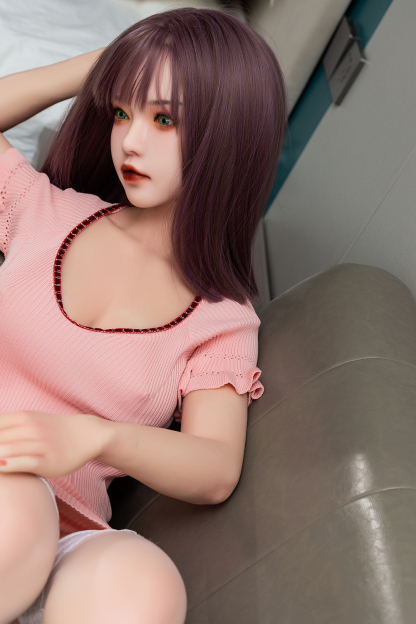 150cm H-Cup Silicone Head TPE Body Lifelike Asian Purple Hair Sex Doll - Lyssandre for Sale | DollsLover Official Store | Qita Doll