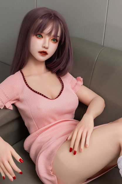 150cm H-Cup Silicone Head TPE Body Lifelike Asian Purple Hair Sex Doll - Lyssandre for Sale | DollsLover Official Store | Qita Doll
