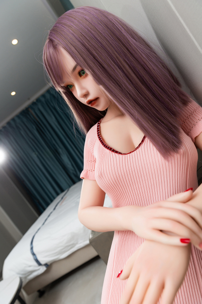 150cm H-Cup Silicone Head TPE Body Lifelike Asian Purple Hair Sex Doll - Lyssandre for Sale | DollsLover Official Store | Qita Doll