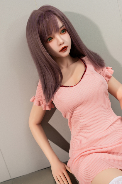 150cm H-Cup Silicone Head TPE Body Lifelike Asian Purple Hair Sex Doll - Lyssandre for Sale | DollsLover Official Store | Qita Doll