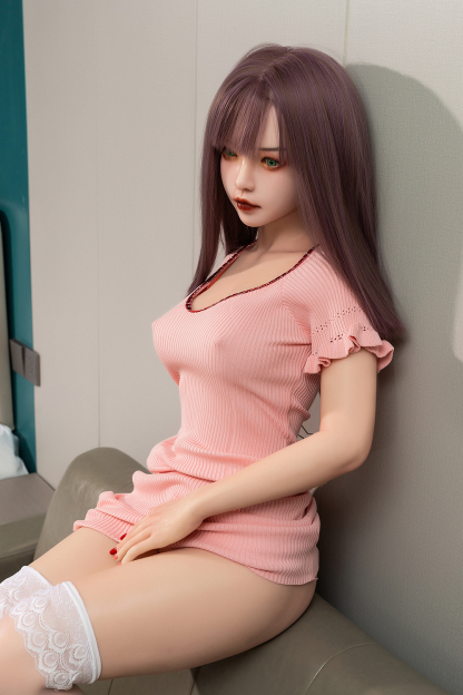 150cm H-Cup Silicone Head TPE Body Lifelike Asian Purple Hair Sex Doll - Lyssandre for Sale | DollsLover Official Store | Qita Doll