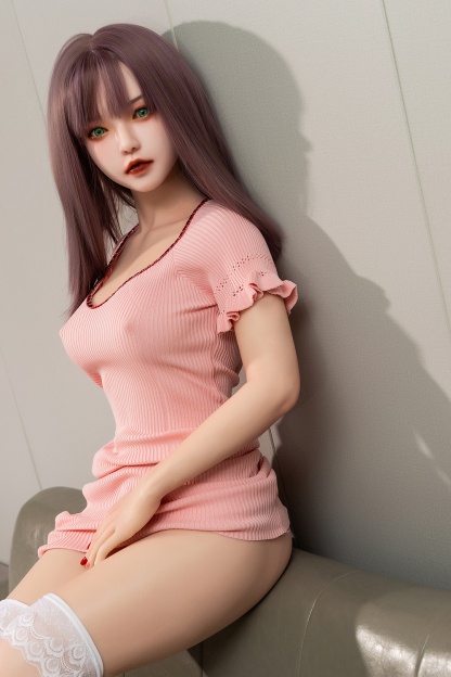 150cm H-Cup Silicone Head TPE Body Lifelike Asian Purple Hair Sex Doll - Lyssandre for Sale | DollsLover Official Store | Qita Doll