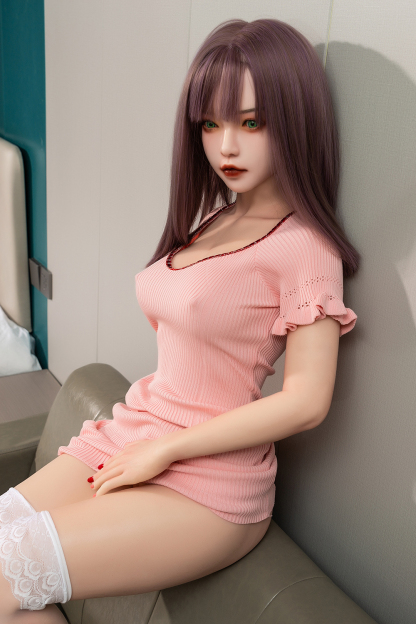 150cm H-Cup Silicone Head TPE Body Lifelike Asian Purple Hair Sex Doll - Lyssandre for Sale | DollsLover Official Store | Qita Doll