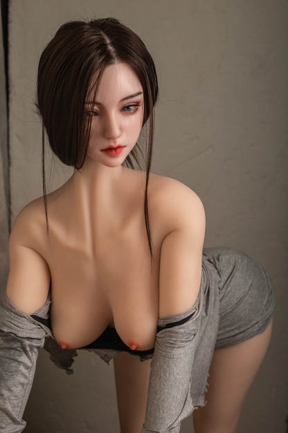 168cm D-Cup Silicone Head TPE Body Realistic Mature Black Hair Sex Doll - Celindra for Sale | DollsLover Official Store | Qita Doll