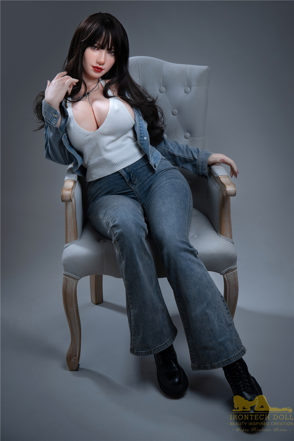 165cm/5ft5 F-Cup Silicone Sex Doll – Delilah