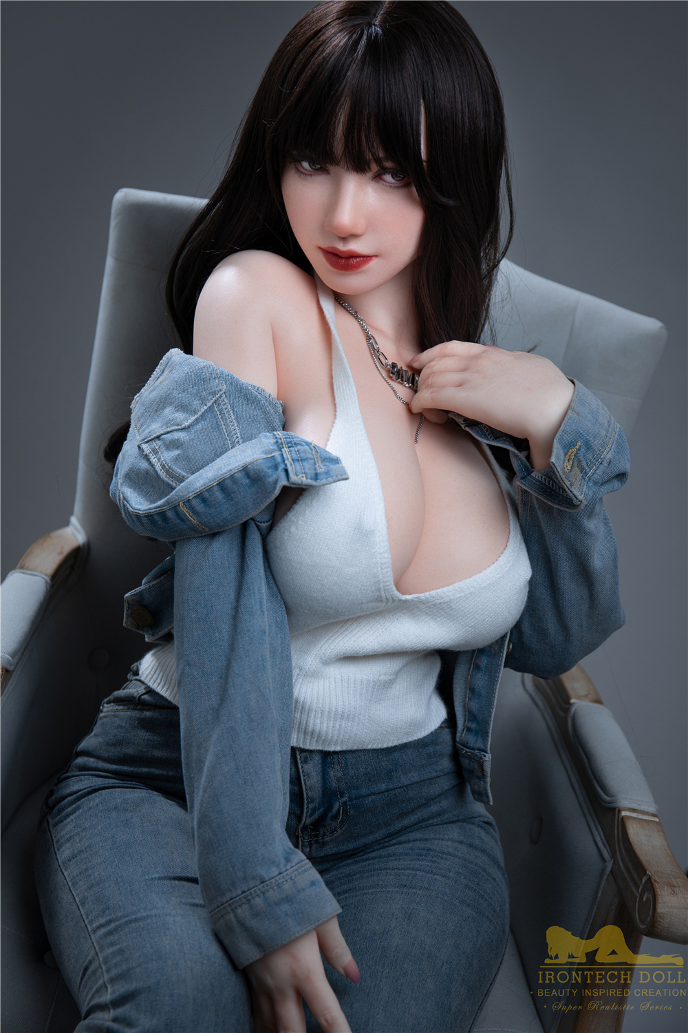 165cm/5ft5 F-Cup Silicone Sex Doll – Delilah