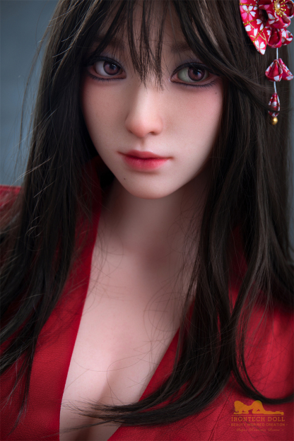 164cm/5ft5 E-Cup Silicone Sex Doll – Emmaline-DollsLover Official Store