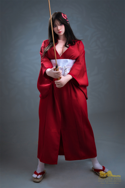 164cm/5ft5 E-Cup Silicone Sex Doll – Emmaline-DollsLover Official Store