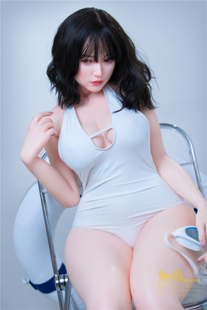 153cm/5ft E-Cup Silicone Sex Doll - JIYEON-DollsLover Official Store