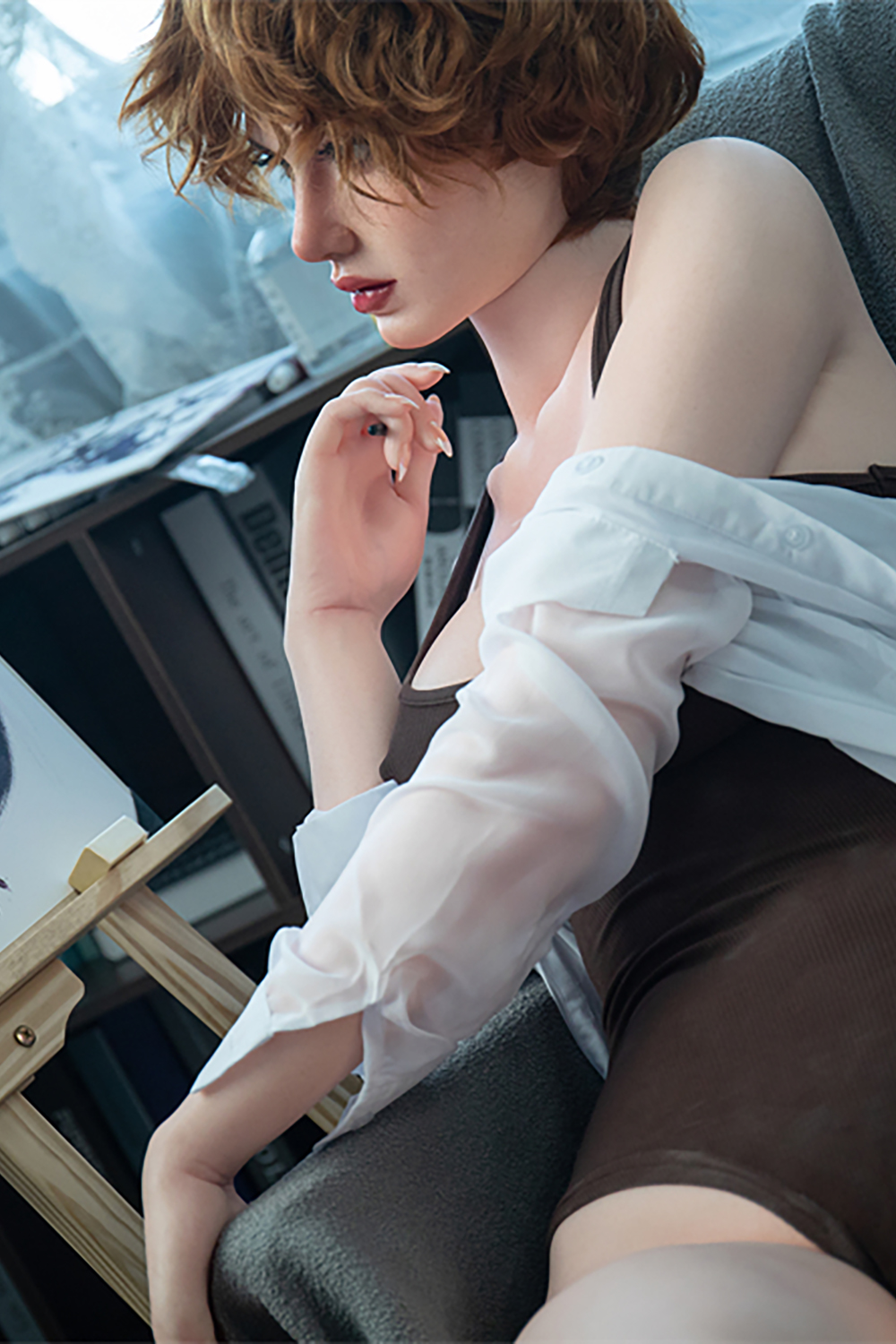 166cm/5ft5 B-Cup Silicone Sex Doll – Oenone