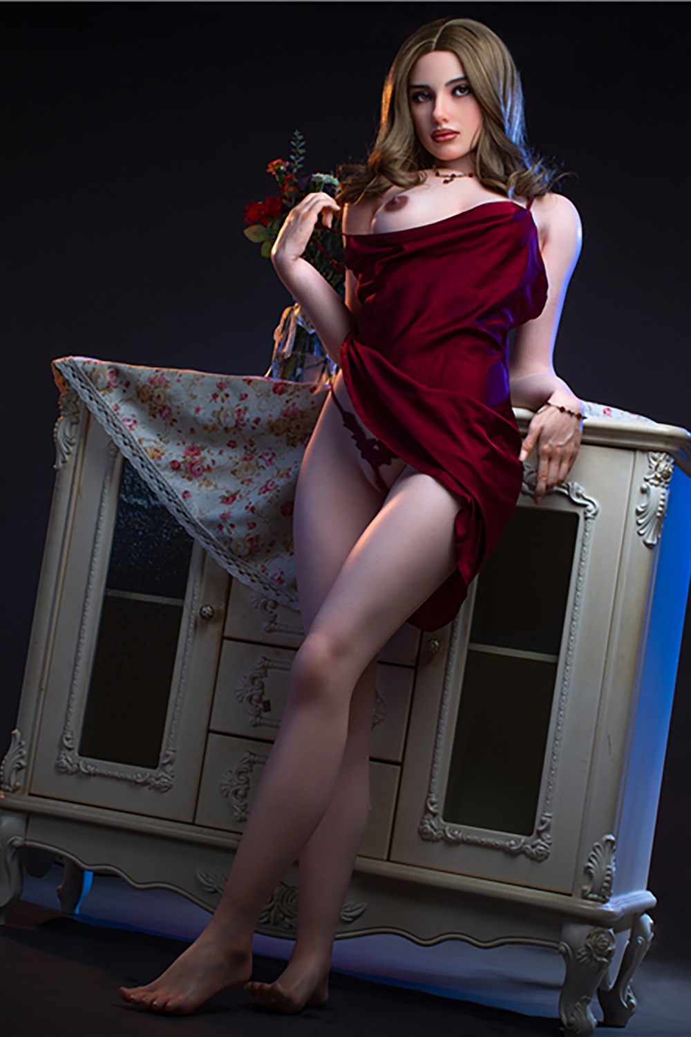 168cm/5ft6 A-Cup Silicone Sex Doll – Adira