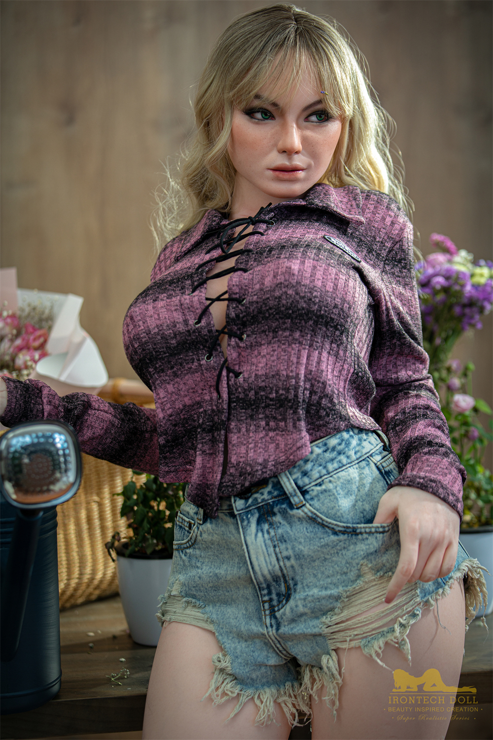 165cm/5ft5 F-Cup Silicone Sex Doll – Tallulah