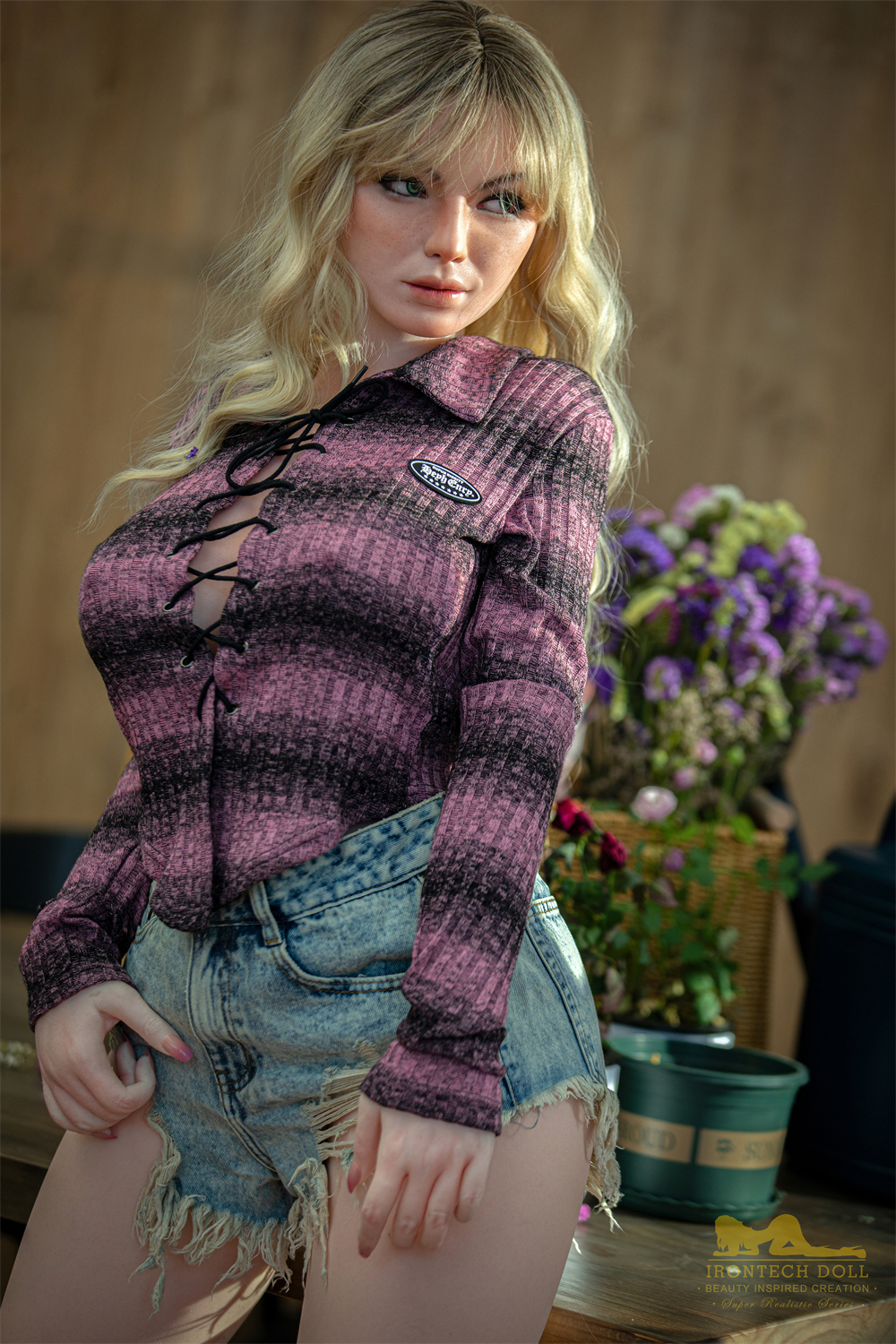 165cm/5ft5 F-Cup Silicone Sex Doll – Tallulah