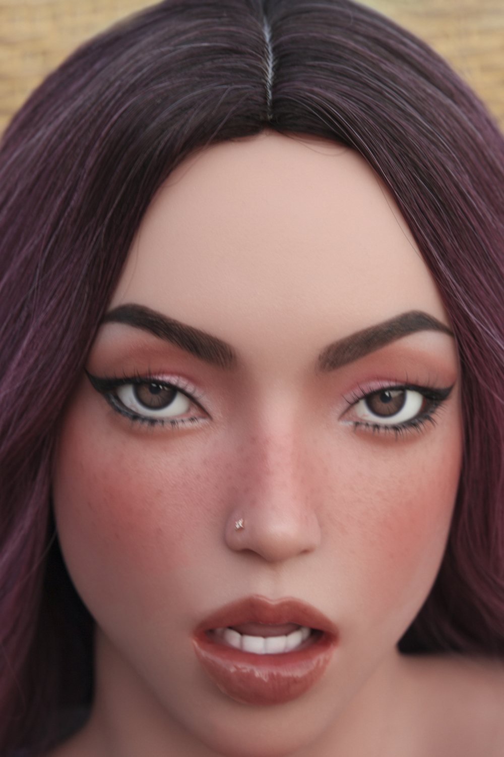 155cm D-Cup Silicone Head Sex Doll - Zaelara Silicone Head Beauty with Curvy European Body