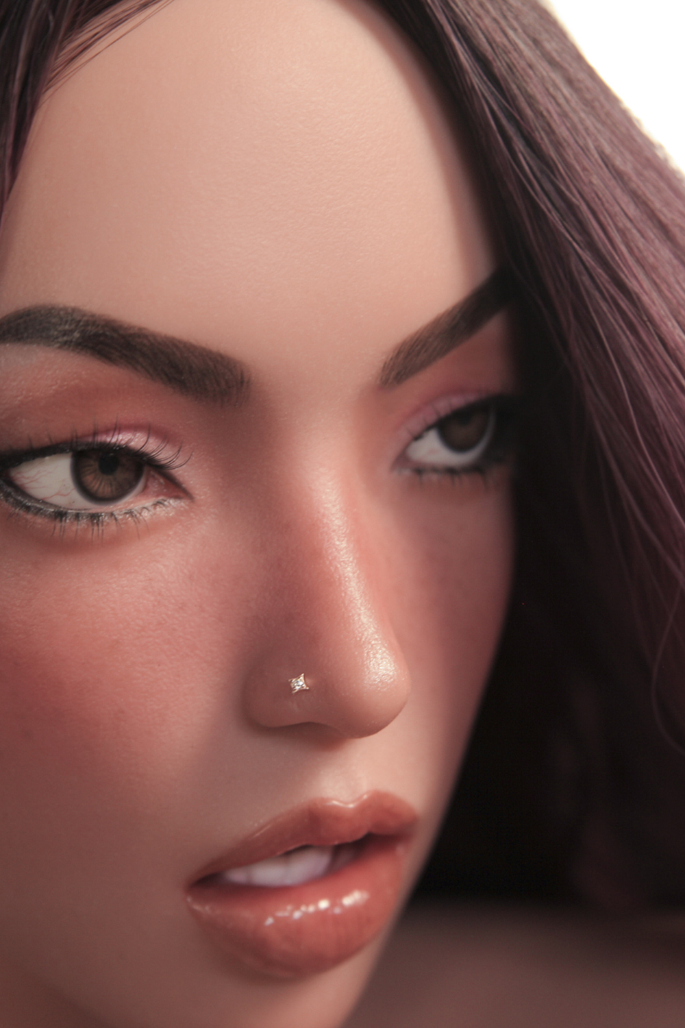 155cm D-Cup Silicone Head Sex Doll - Zaelara Silicone Head Beauty with Curvy European Body