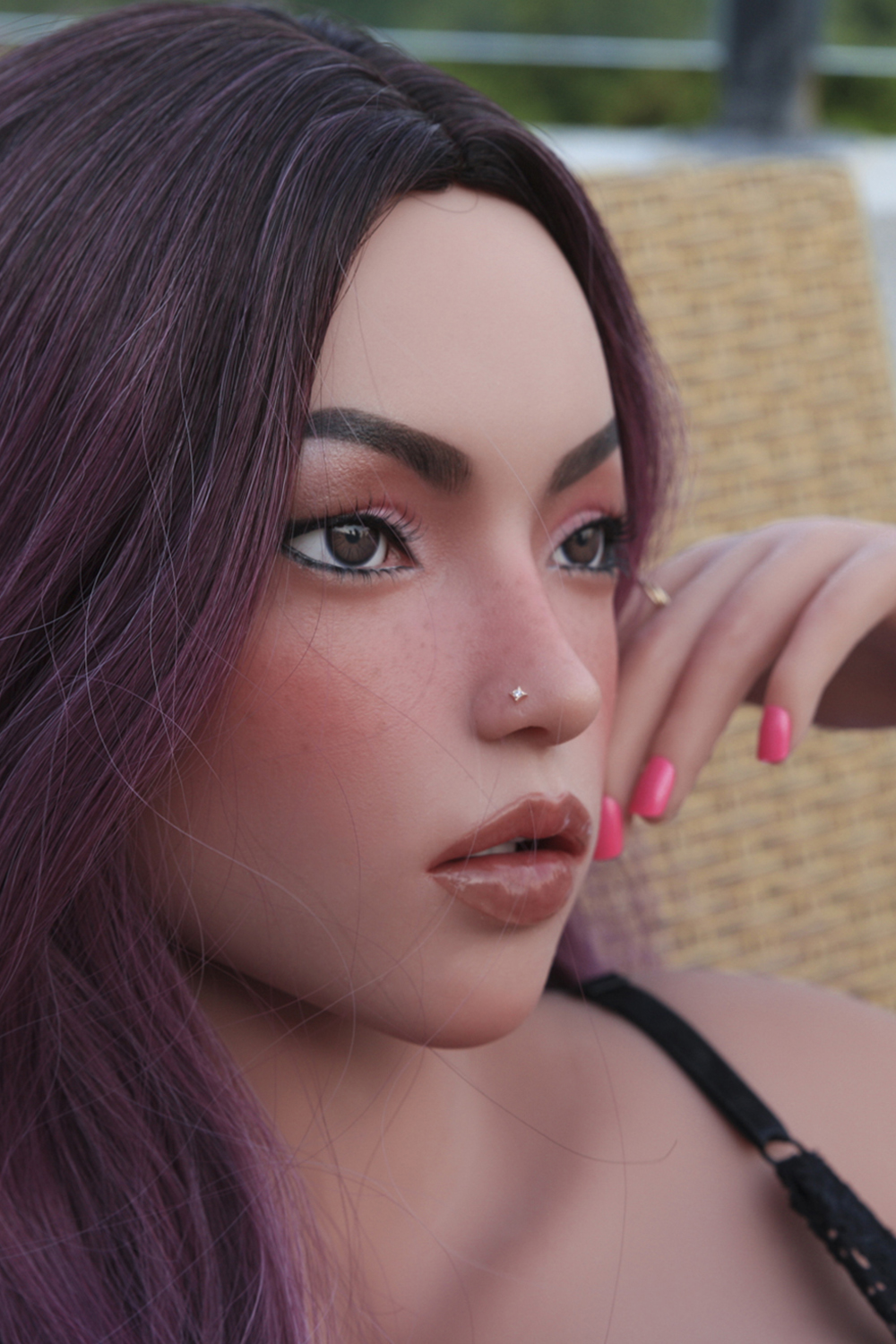 155cm D-Cup Silicone Head Sex Doll - Zaelara Silicone Head Beauty with Curvy European Body