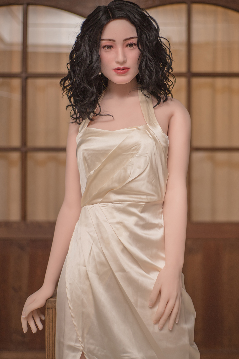 157cm C-Cup Silicone Head Sex Doll - Luxira  Mature Silicone Head Beauty with Wifely Charm