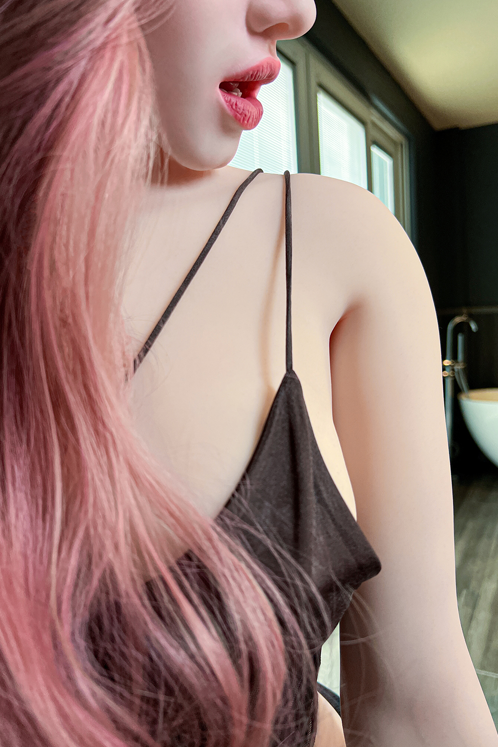 157cm C-Cup Silicone Head Sex Doll - Veyxis Silicone Head with Bold & Flirty Personality