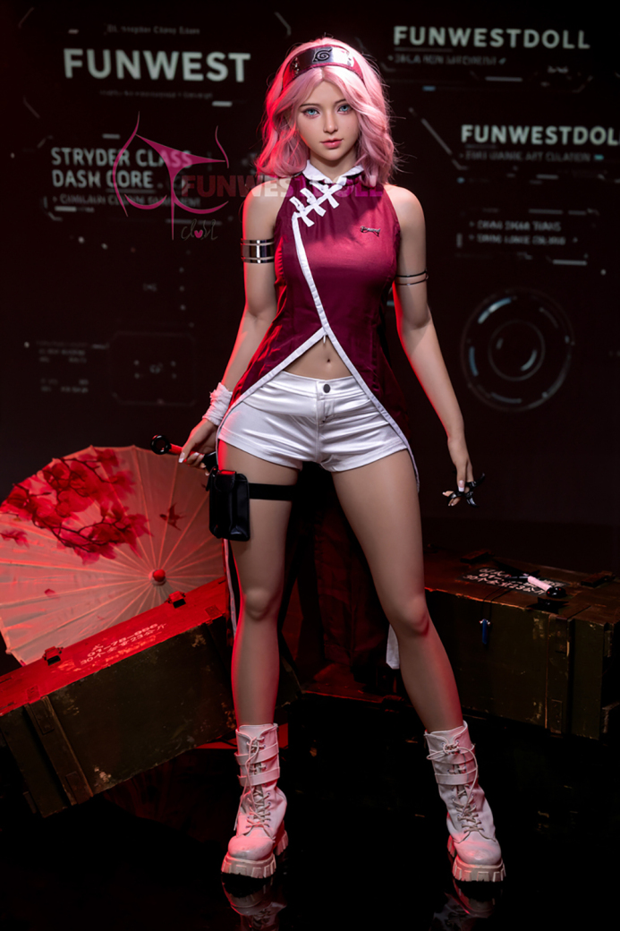159cm A-Cup TPE Sex Doll - Lissandra